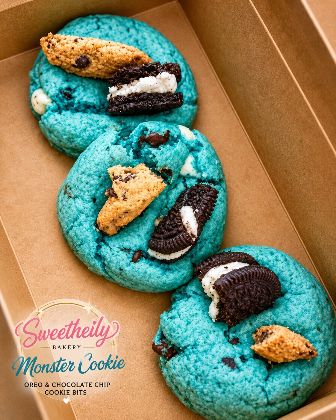Sweetheily Monster Cookie